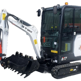 1 / 1 – Minibagger 1_7 Tonnen mit Kabine Bobcat E17..png