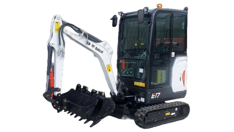 1 / 1 – Minibagger 1_7 Tonnen mit Kabine Bobcat E17..png